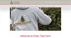 Desktop Screenshot of fodortreefarm.com